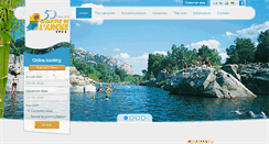 Desktop Screenshot of camping-arche.fr